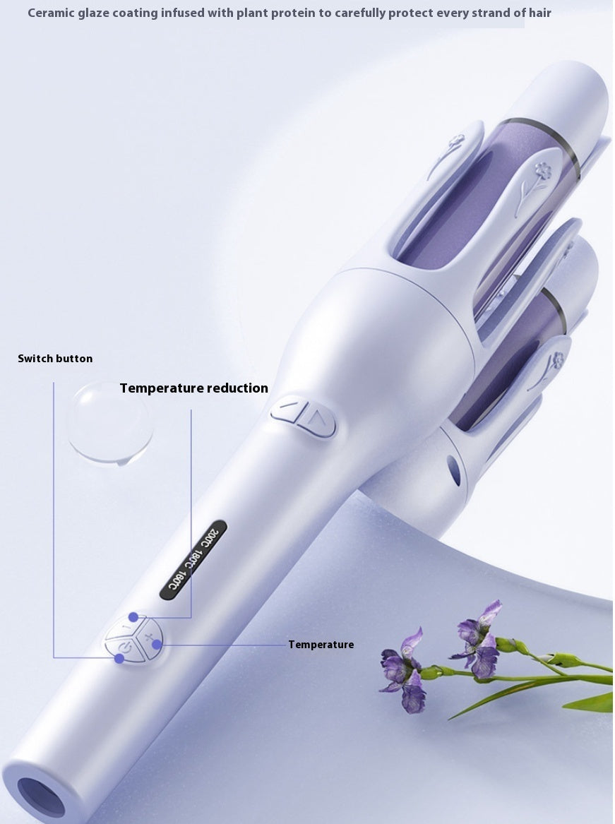 Nuvé Aura™ Rotating Hair Curler Straightener