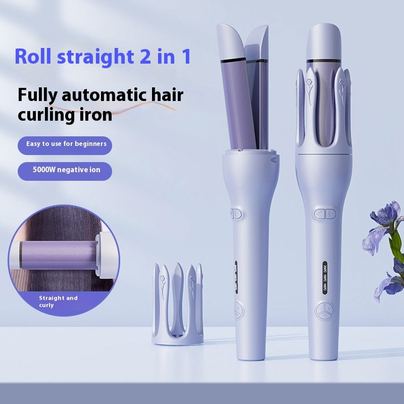 Nuvé Aura™ Rotating Hair Curler Straightener